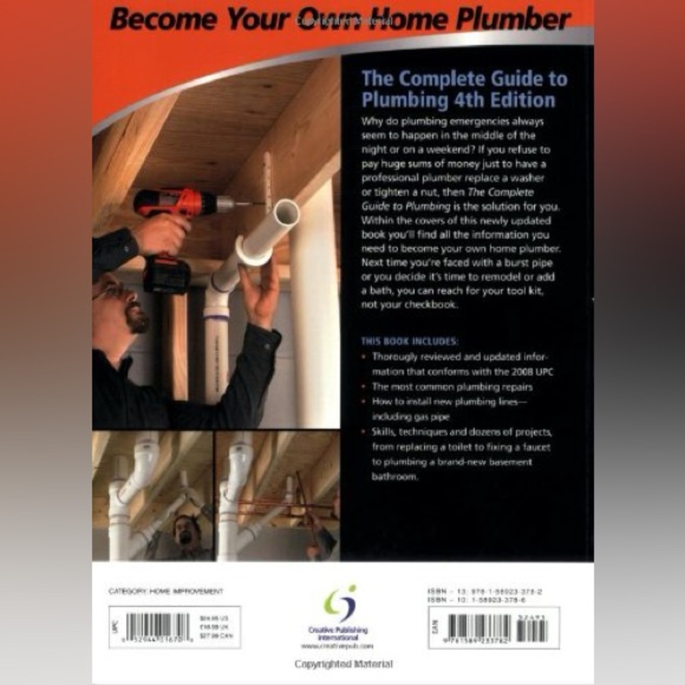 Black & Decker Plumbing Guide - Fourth Edition - Picture 2 of 5